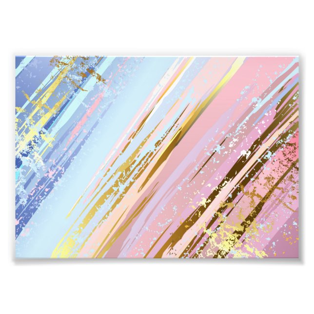 Textured Pink Background Photo Print (Front)