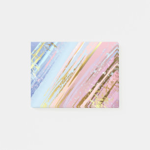 Textured Pink Background Post-it Notes