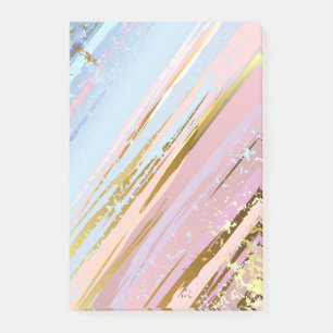 Textured Pink Background Post-it Notes