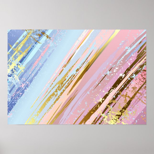 Textured Pink Background Poster (Front)