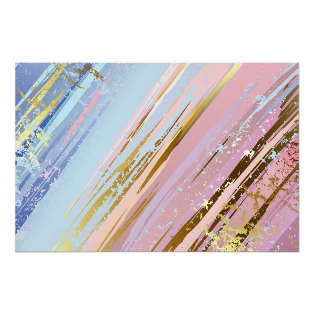 Textured Pink Background Poster (Front)