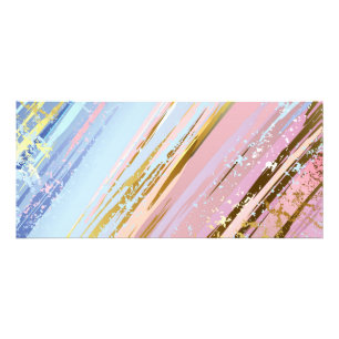 Textured Pink Background Rack Card