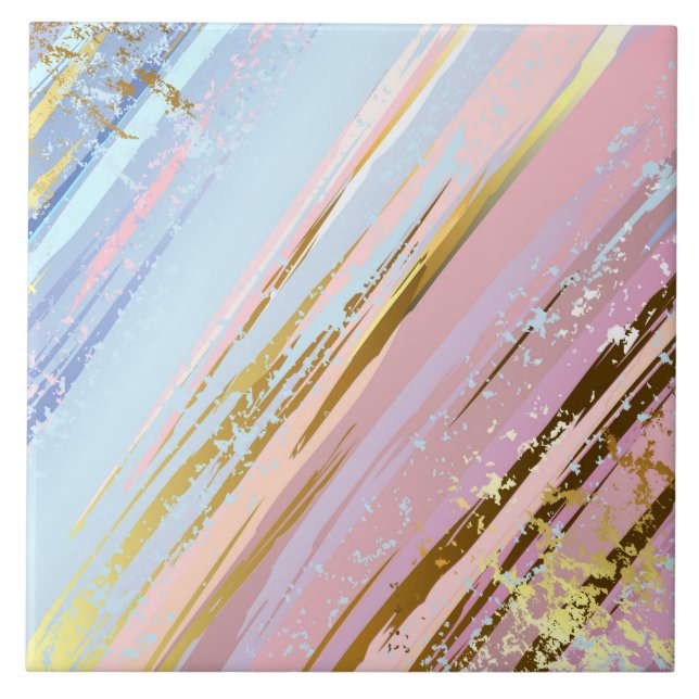 Textured Pink Background Tile (Front)