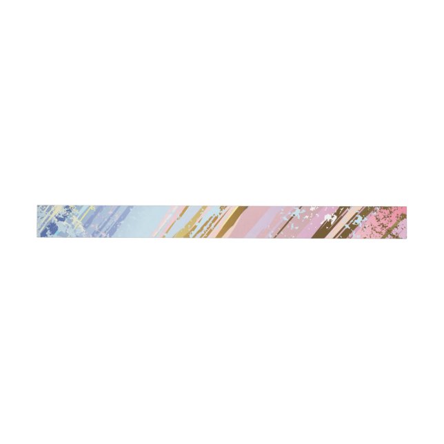 Textured Pink Background Wrap Around Label (Individual)