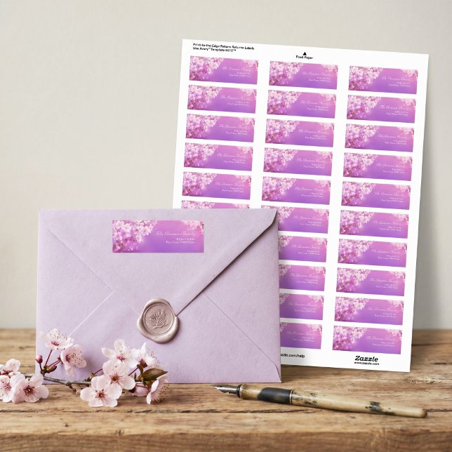 Textured Purple Ethereal Cherry Blossom (Creator Uploaded)