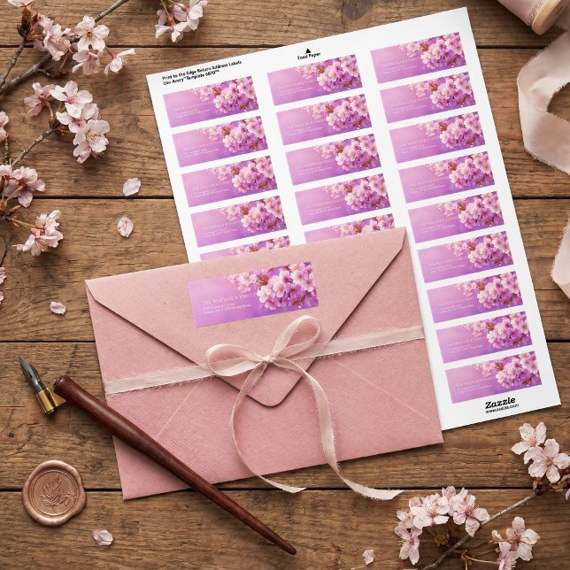 Textured Purple Pink Blossom Botanical (Creator Uploaded)