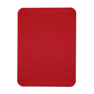 Textured Red Custom Flexible Photo Magnet
