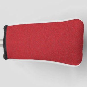 Textured Red Golf Head Cover (Customisable)