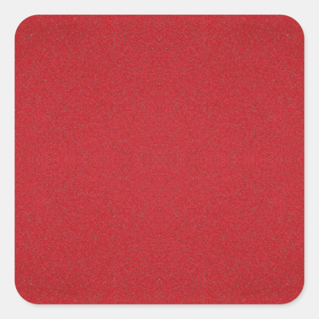 Textured Red Sticker – Customisable Matte Look (Front)