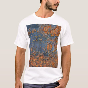Textured rusted metal background. T-Shirt