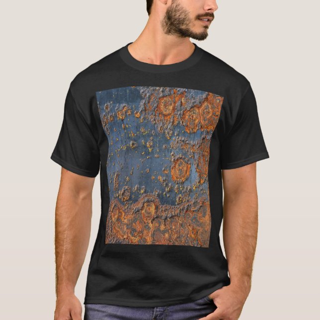 Textured rusted metal background. T-Shirt (Front)