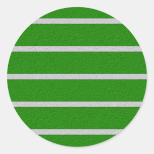 Textured Stripes stickers, customise Classic Round Sticker