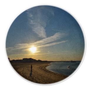 Textured Sunset by Shirley Taylor Ceramic Knob