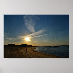 Textured Sunset by Shirley Taylor Poster