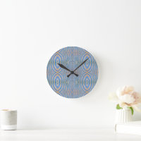 Textured, symmetrical blue and gold zebra pattern