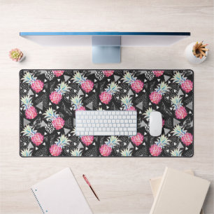 Textured Triangle Pineapple Pattern Desk Mat