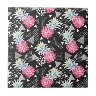Textured Triangle Pineapple Pattern Tile