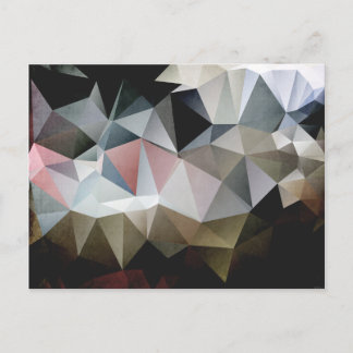 Textured Triangles Postcard