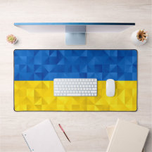 Textured Ukrainian flag