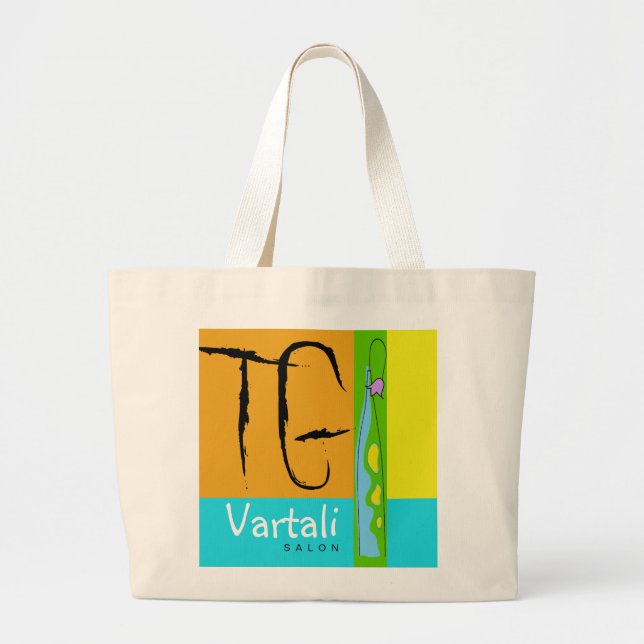 TG Flower In Vase Vartali Bag (Front)