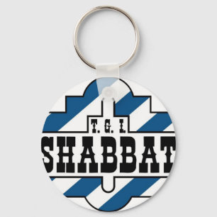 TGI SHABBAT KEY RING