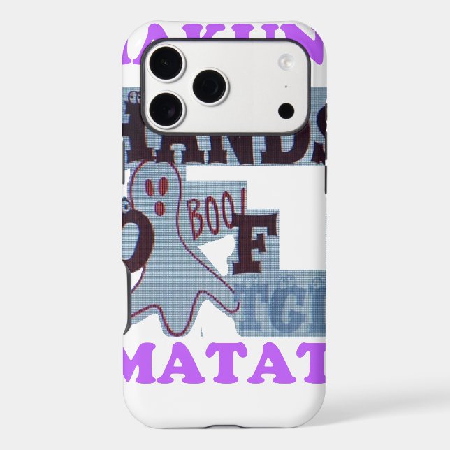 TGIF Hakuna Matata Hands Off Boo Funny Face (Back)