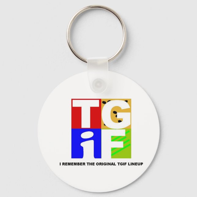TGIF KEY RING (Front)