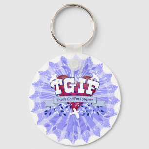TGIF KEY RING