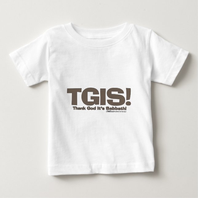 TGIS Sabbath design Baby T-Shirt (Front)