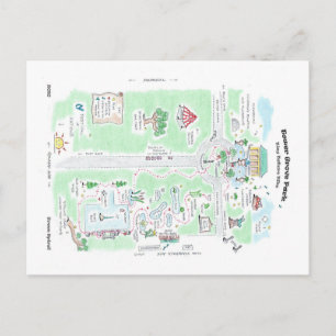 TGP Adventure Map Postcard