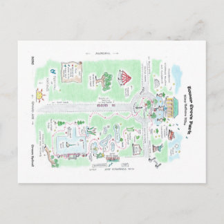 TGP Adventure Map Postcard