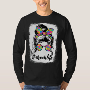 Th Autistic Autism Awareness Mum Life Women Mum T T-Shirt