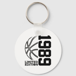 &# th Birthday Sketll Limited Edition 1989  Key Ring
