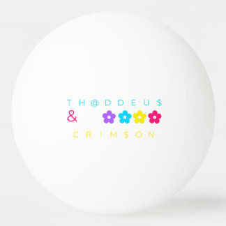 TH@DDEU$ & CRIM$ON PING PONG BALL