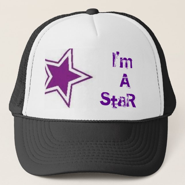 th_star,    I'm     A  StaR Trucker Hat (Front)