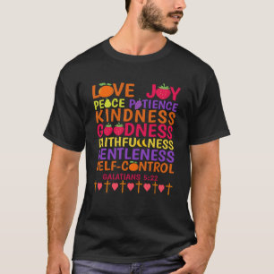 Th The Fruit of The Spirit Costume Christian Bible T-Shirt