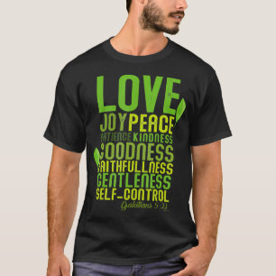Th The Fruit of The Spirit Gifts Christian Bible V T-Shirt