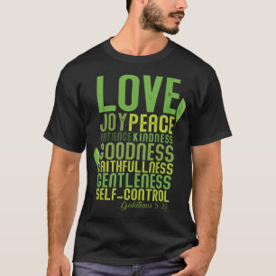 Th The Fruit of The Spirit Gifts Christian Bible V T-Shirt