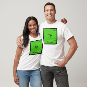 Th - Thoreau Funny Chemistry Element Symbol Tee