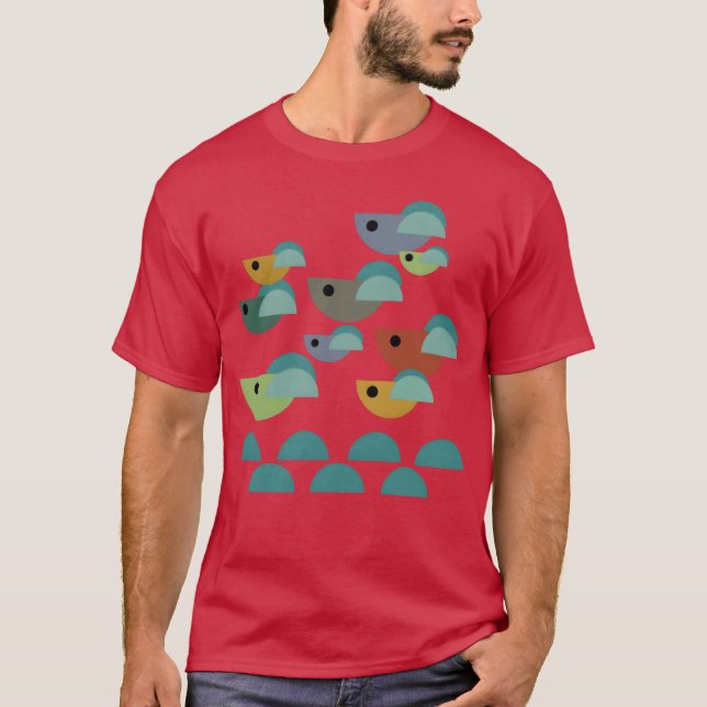 tha birds vintage T-Shirt (Front)