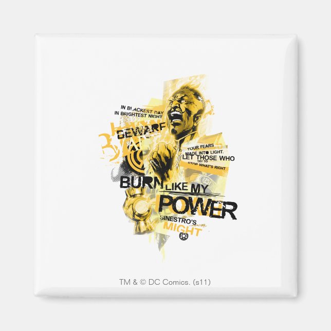 Thaal Sinestro 10 Magnet (Front)