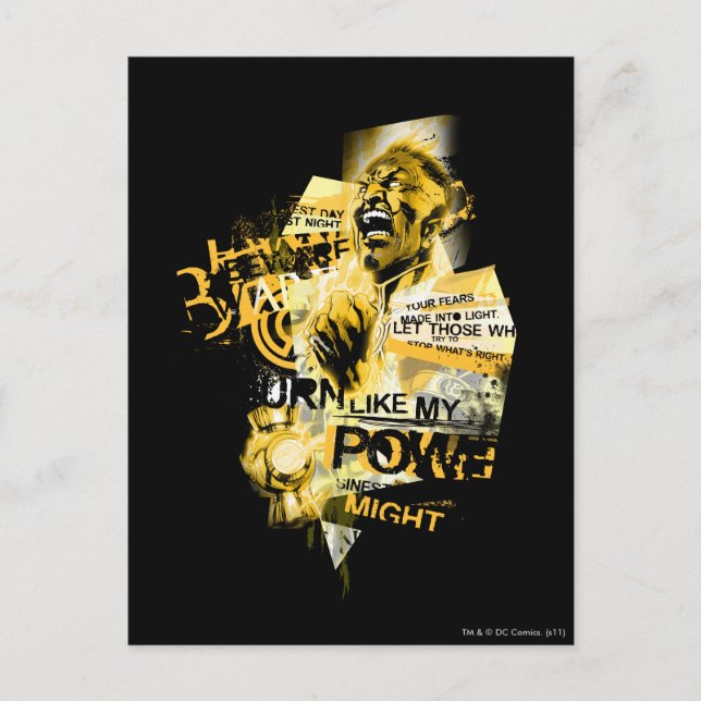 Thaal Sinestro 10 Postcard (Front)