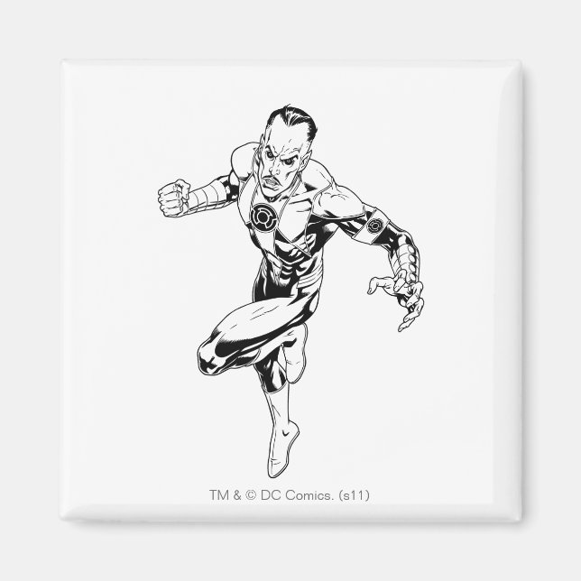 Thaal Sinestro 3 Magnet (Front)