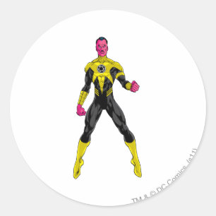 Thaal Sinestro 4 Classic Round Sticker