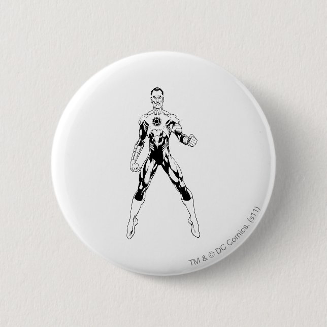 Thaal Sinestro 6 6 Cm Round Badge (Front)