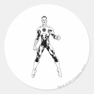 Thaal Sinestro 6 Classic Round Sticker