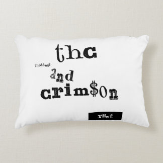thaddeus & crimson decorative cushion