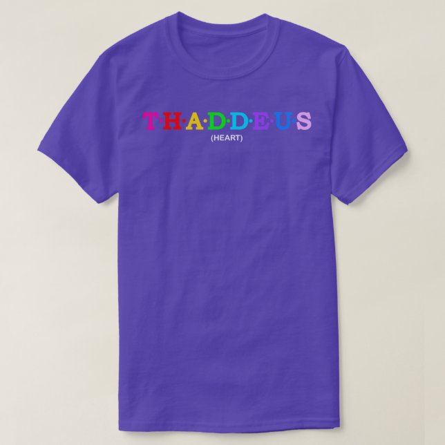 Thaddeus Heart  1 T-Shirt (Design Front)
