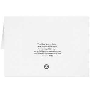 Thaddeus Stevens Card