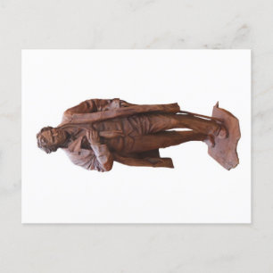 Thaddeus Stevens statue in Gettysburg, PA postcard